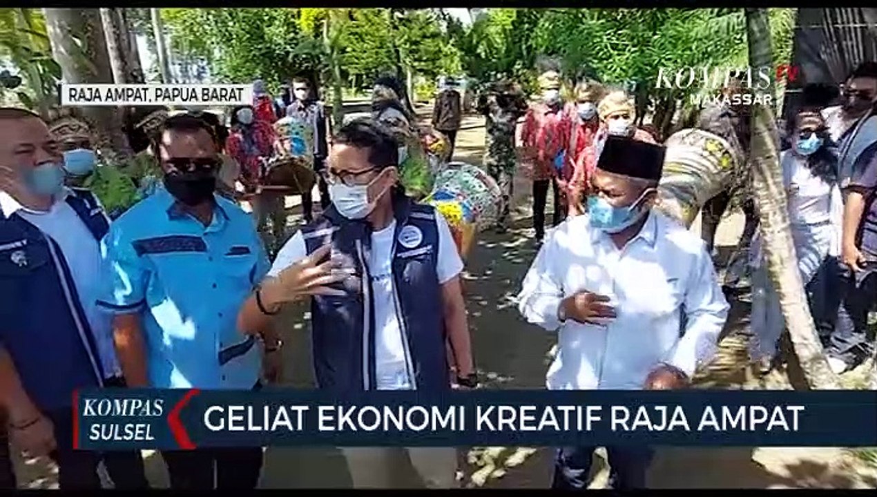 Geliat Ekonomi Kreatif Raja Ampat