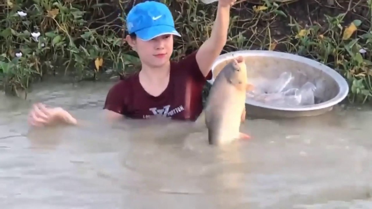 fishing for fish using simple tools