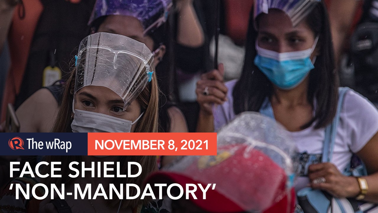 Face shields no longer required in Manila except in medical facilities