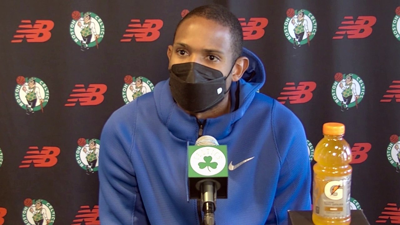 Al Horford On Leading: "I Try To Come In Here, Work Hard, Lead By Example" | Practice Interview 11-8