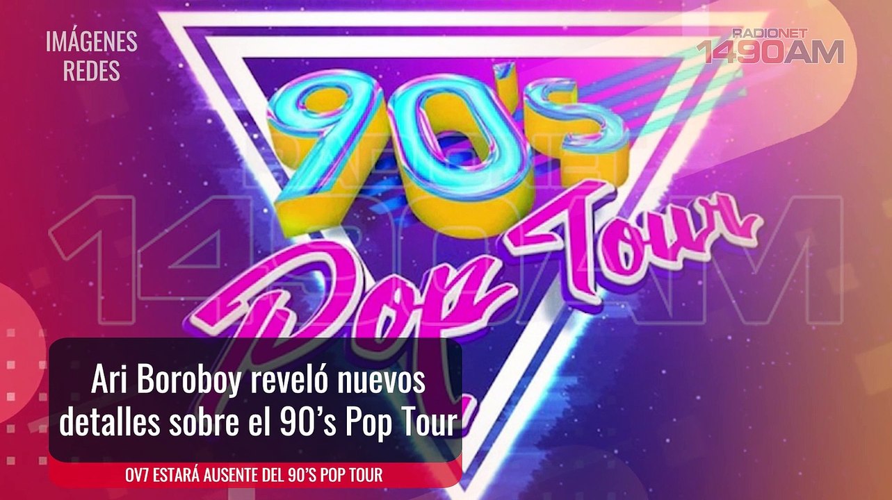 Ary Borovoy Confirms Absence of OV7 from 90s Pop Tour 🎤