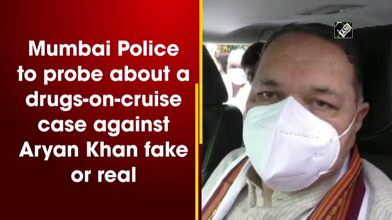 Mumbai Police to probe whether case against Aryan Khan fake or real: Dilip Walse-Patil