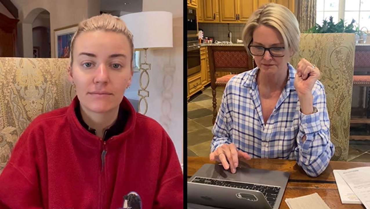 Laptop Open, Mom Can't Hear the Question