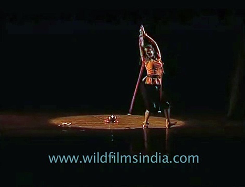 Contemporary modern classical Indian dance