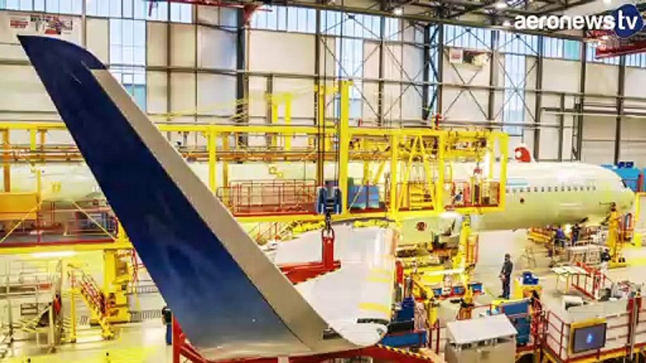 Airbus : le premier A321XLR finalise son assemblage