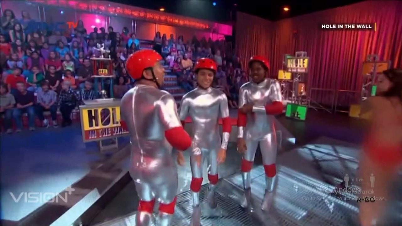 Hole In The Wall Hot Lava vs Born to be Wild round 1 to round 3(red team)