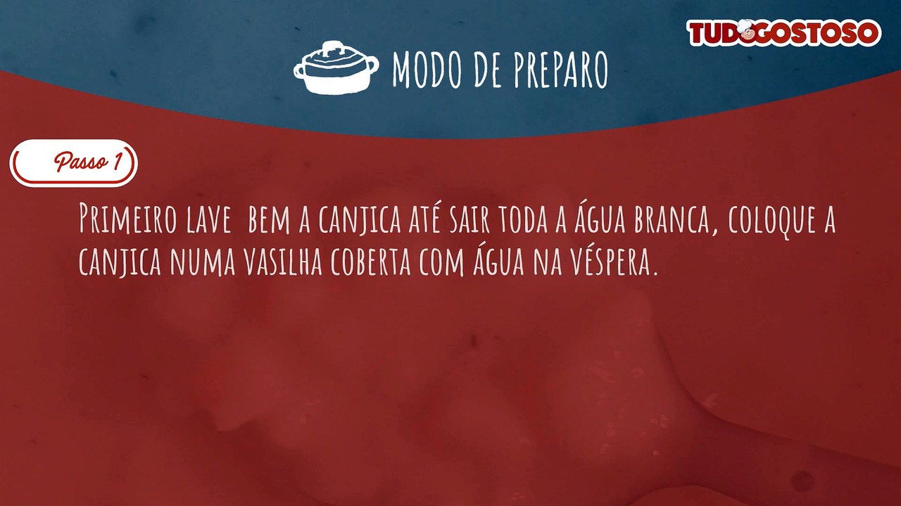 Canjica bem explicada da Li