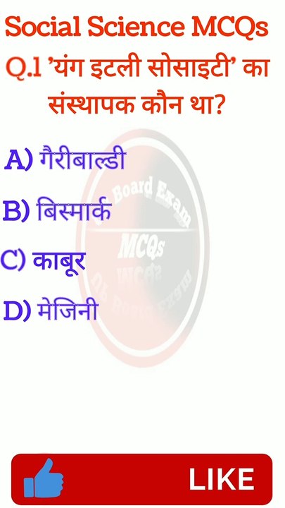 Board Exam MCQs