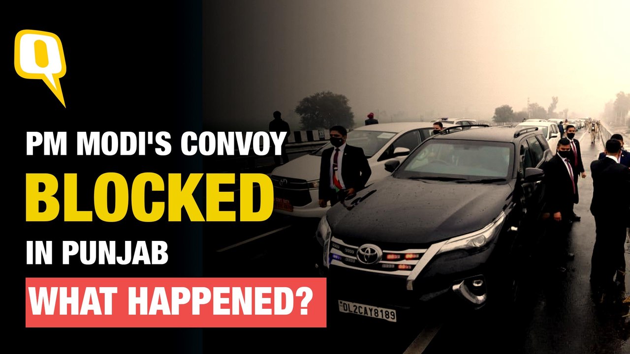 PM Modi's Convoy Blocked: What Happened in the Alleged Security Lapse in Punjab