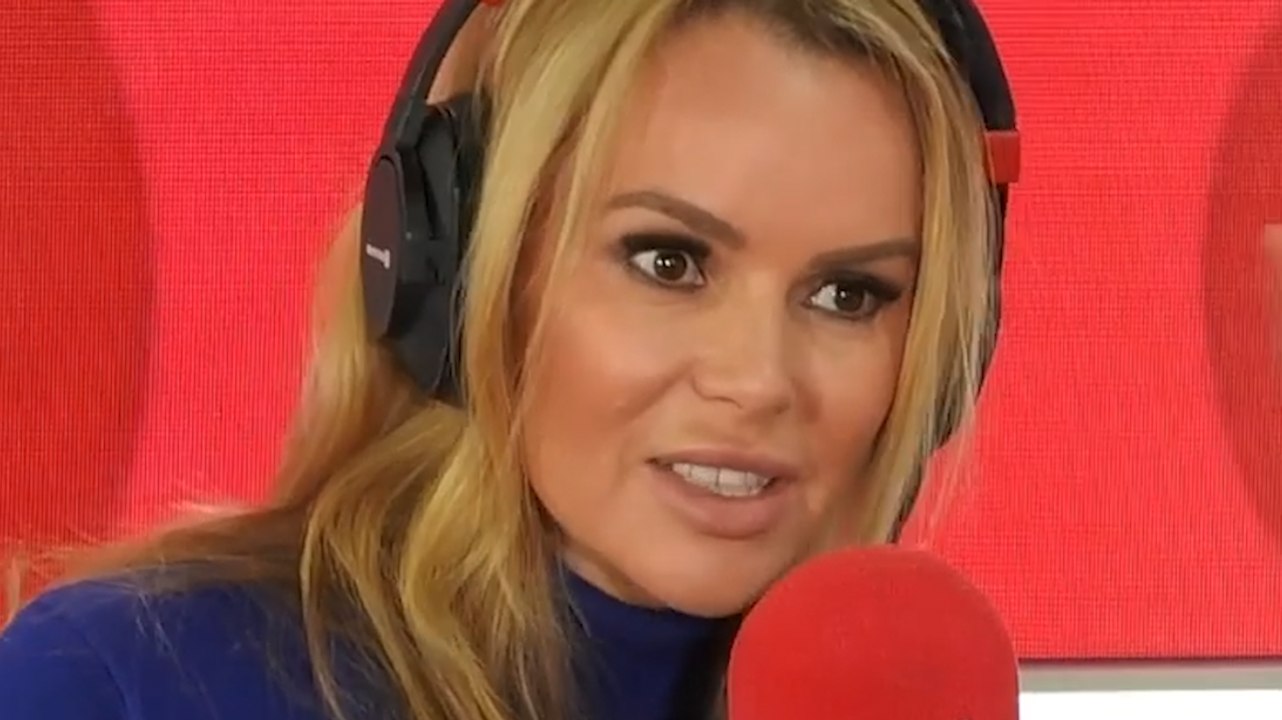 Amanda Holden explains leg injury