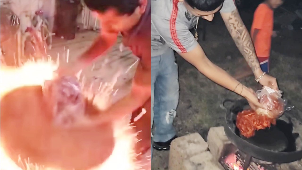 'Cooking Al Pastor meat: Expectations vs Reality '