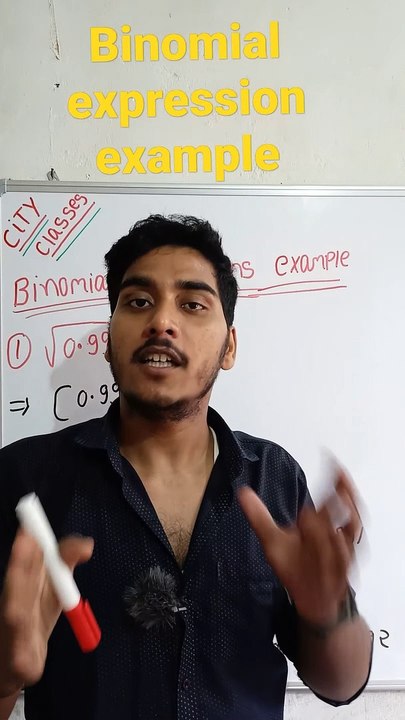 Binomial expression example | binomial expression example in hindi | binomial expression example mathematical tool #cityclasses