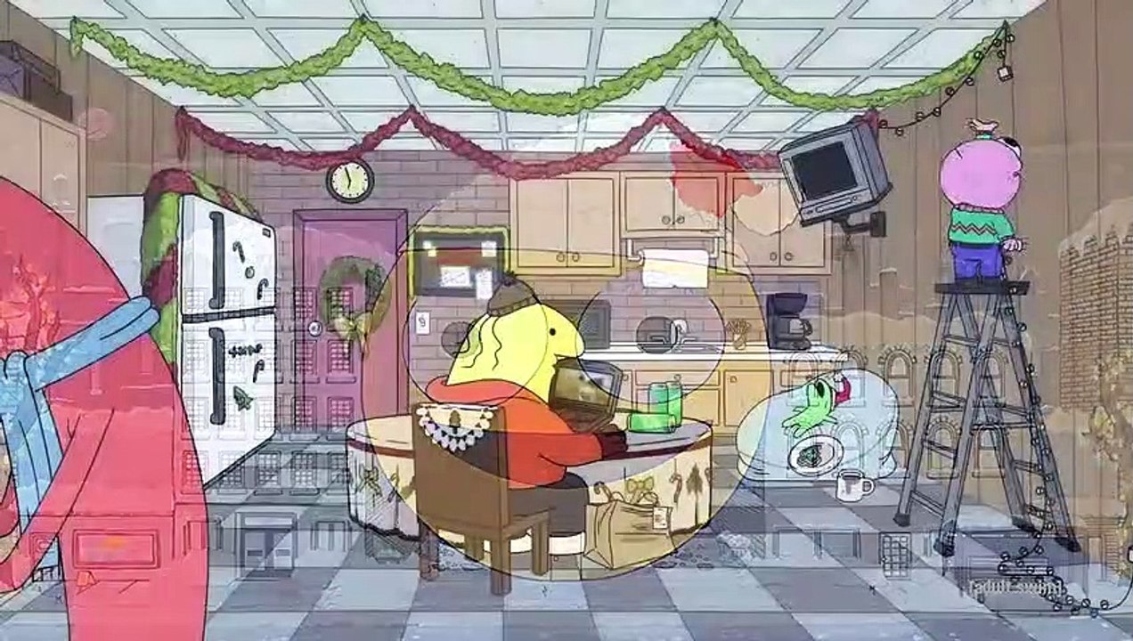 SMILING FRIENDS 1x08 Season 1 Episode 8 Clip - Charlie & Pim Take a Christmas Adventure