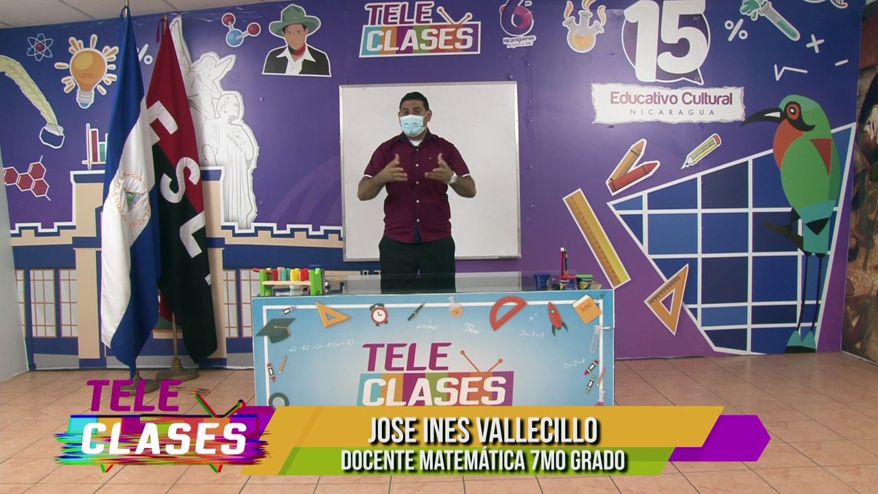 Clase de Matemática de 7mo Grado