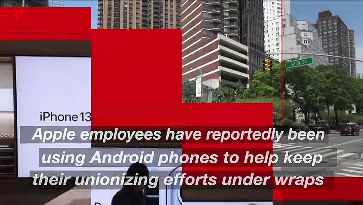 Apple Store Employees Use Android Phones to Secretly Organize Union Efforts
