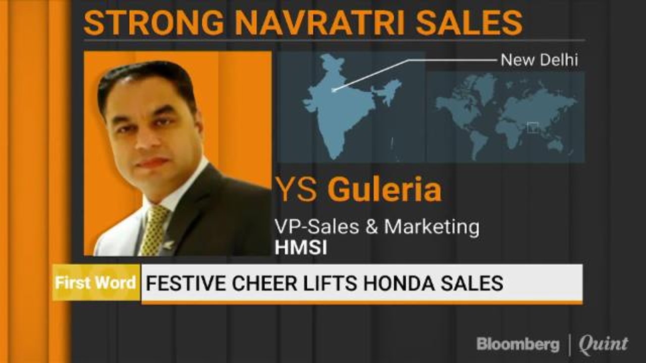 Festive Cheer Lifts Honda's Sales
