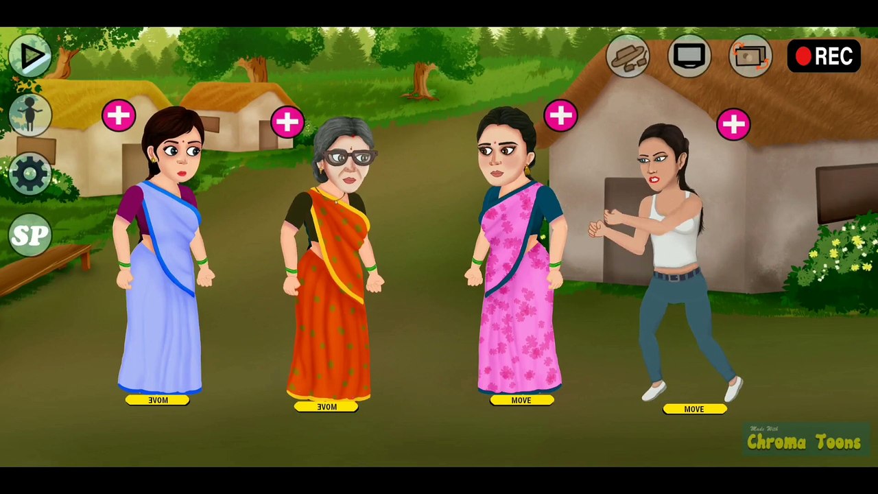 How To Make Cartoon Animation | Chroma Toons se Cartoon Video kaise banaen