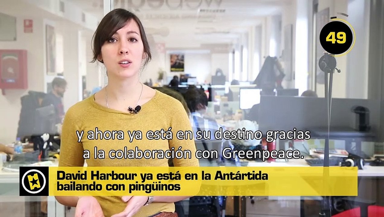 60 segundos - David Harbour viaja a la Antártida