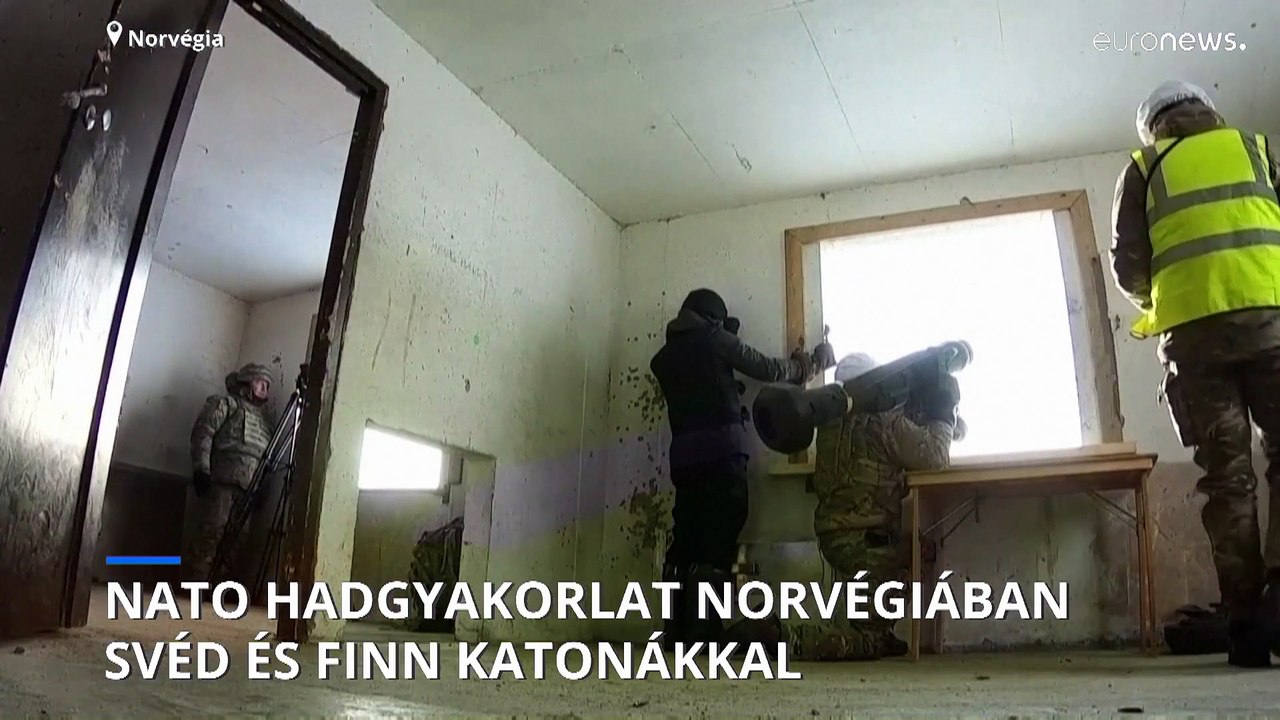 Hideg válasz - NATO  hadgyakorlat Norvégiában képekben