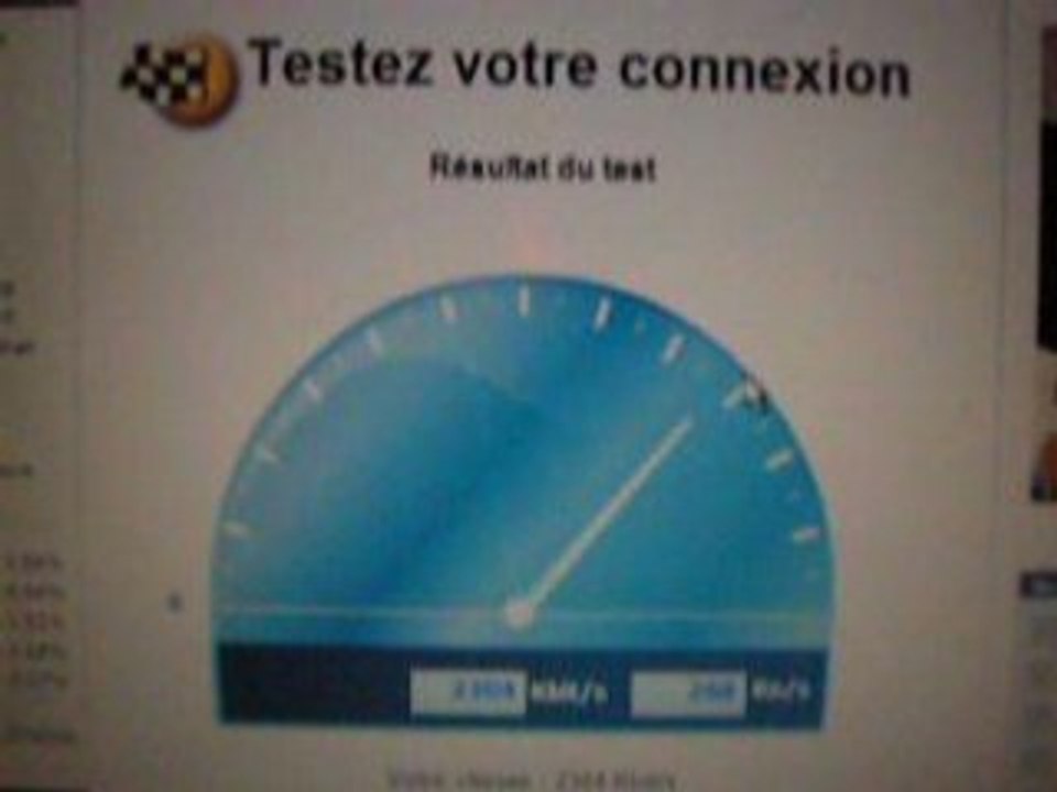 test adsl concluant