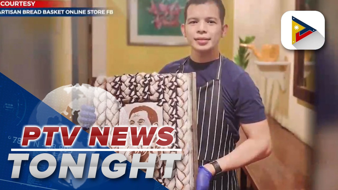 Cebu-based baker creates artisan bread with PRRD’s image