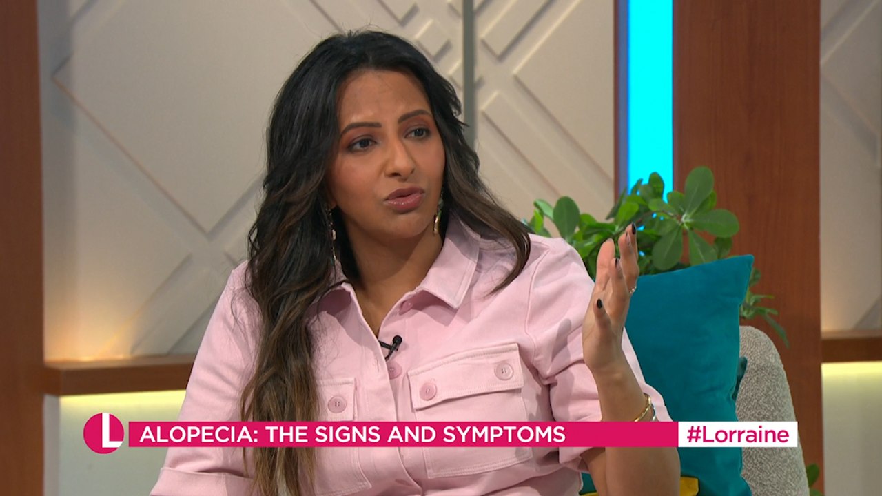Ranvir Singh opens up about alopecia on Lorraine