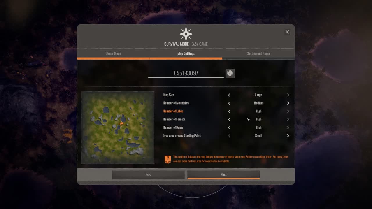 Endzone - début de colonie