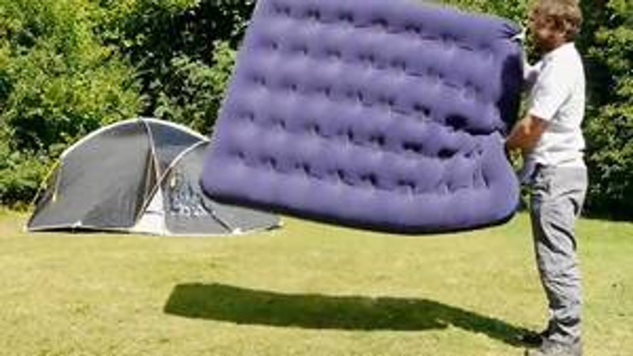 Entdecken Sie wie eine Matratze ohne Luftpumpe aufgepumpt werden kann.