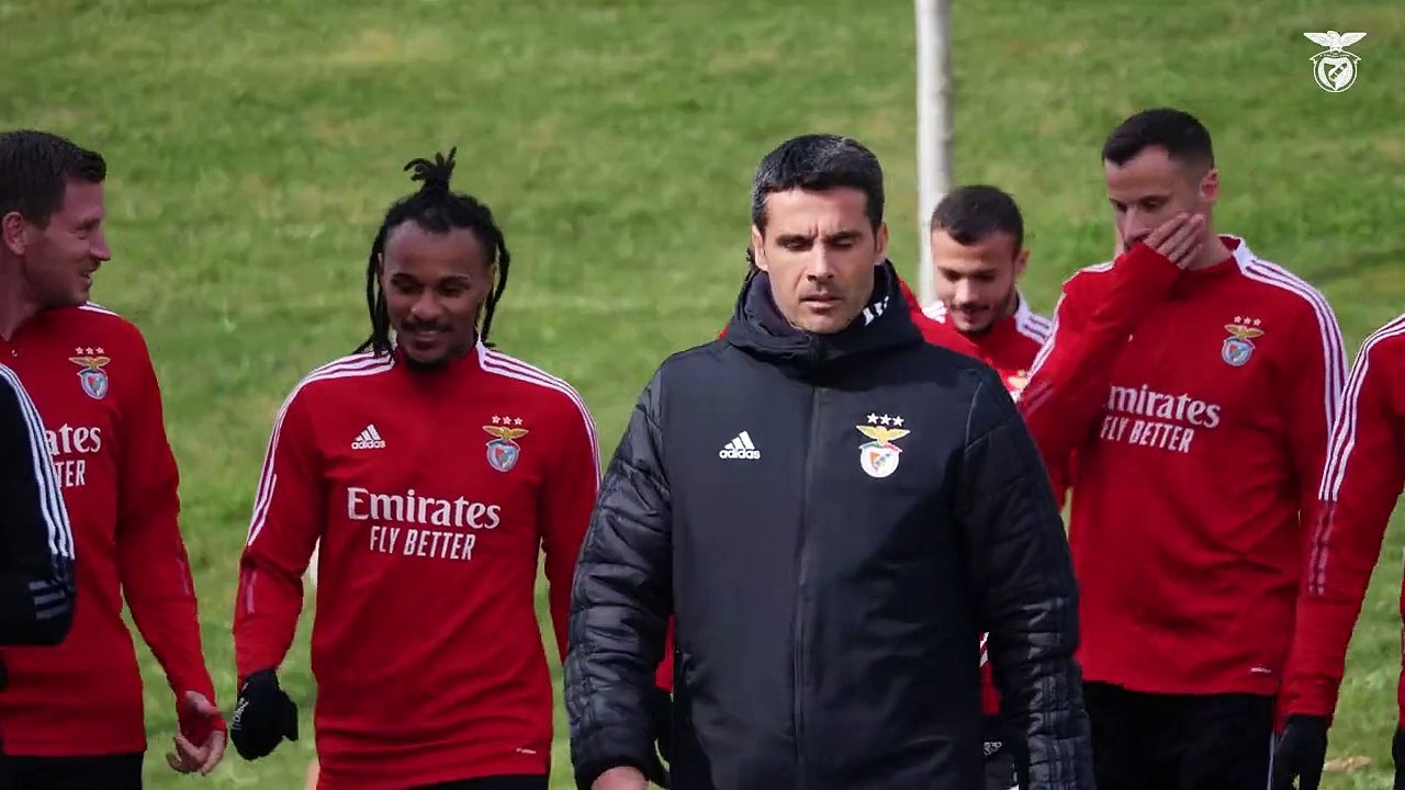treino benfica ucl