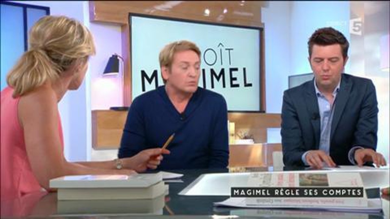 Benoît Magimel sur le plateau de C à vous