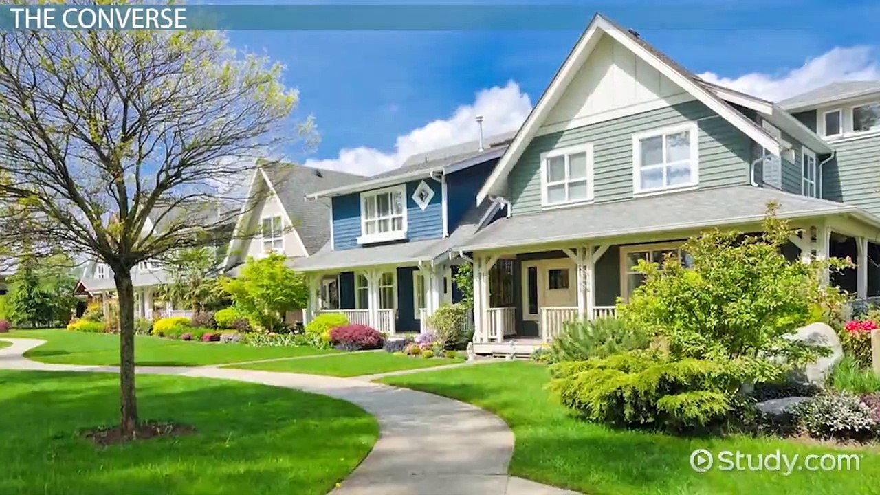 Logic Laws- Converse, Inverse, Contrapositive & Counterexample - Video & Lesson Transcript - Study.com