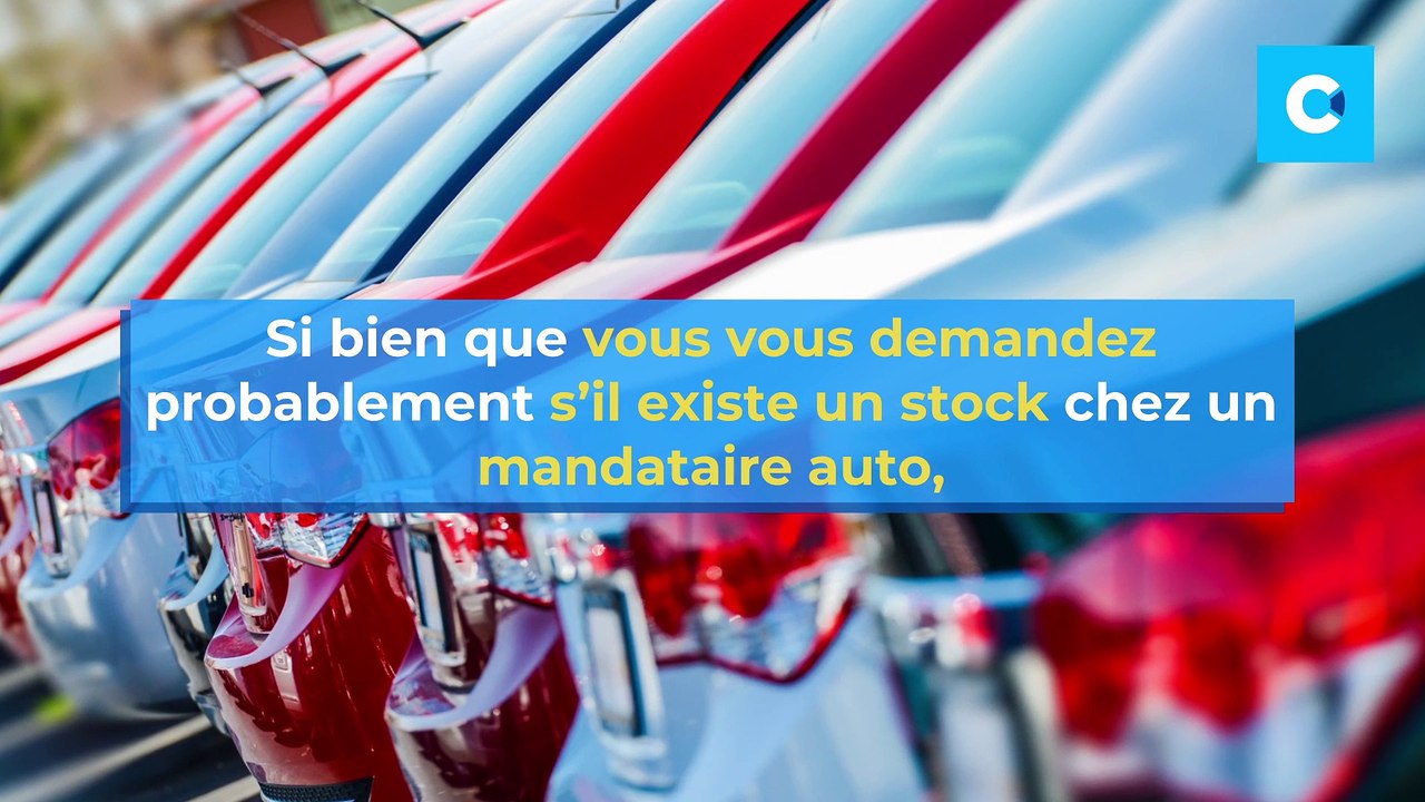 Mandataires auto : ont-ils des stocks de véhicules ?