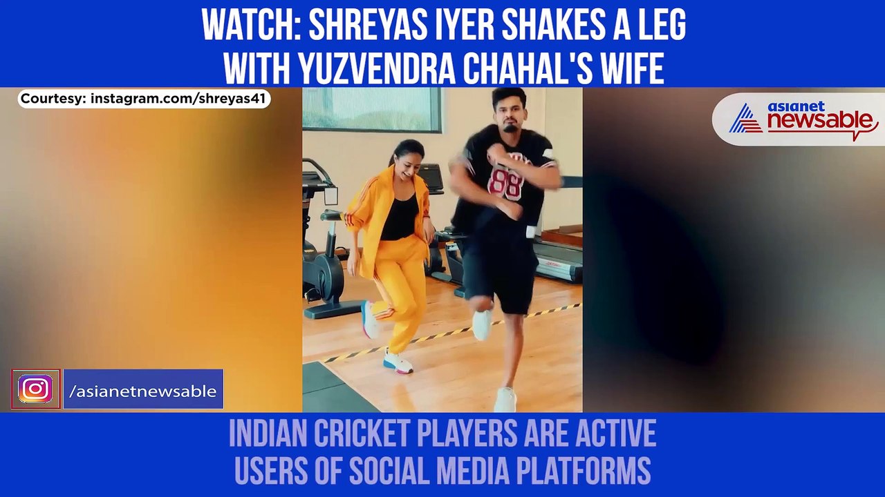 Shreyas Iyer Dance
