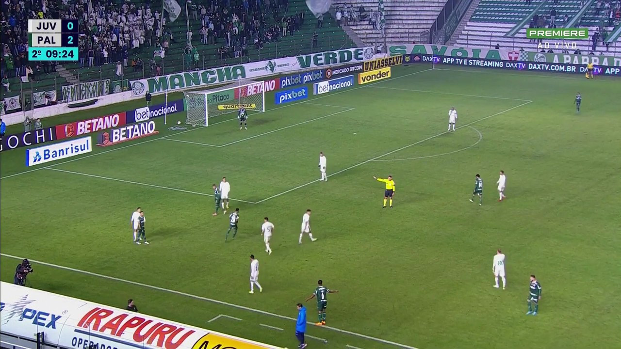 Juventude x Palmeiras (Campeonato Brasileiro 2022 7ª rodada) 2° tempo