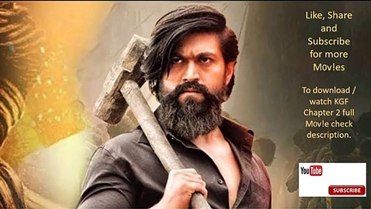KGF Chapter 2 HD 1080p|Hindi dubbed|Yash|Sanjay Dutt|Latest 2022 Hindi dubbed full movie