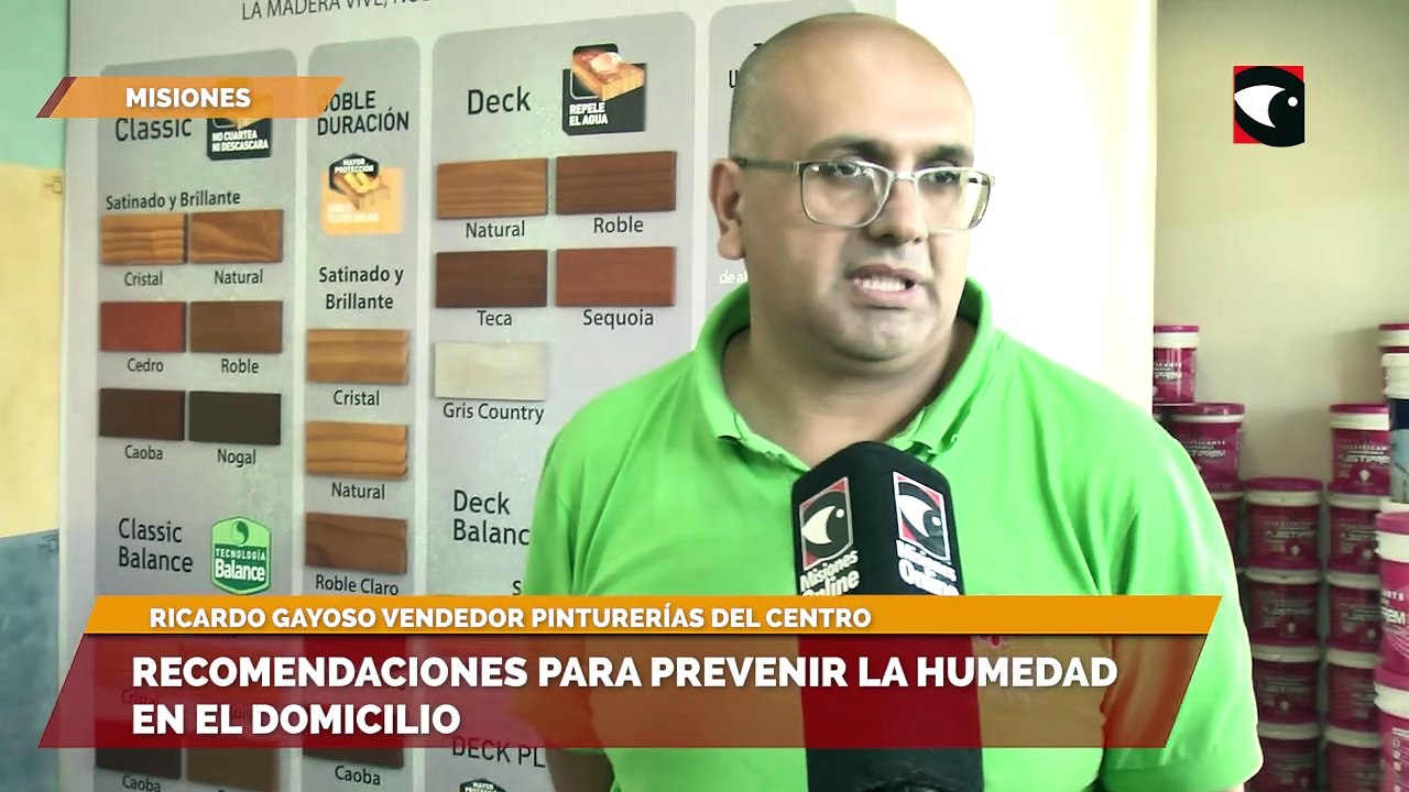 Desde Pinturerías del Centro brindaron recomendaciones para prevenir la humedad en el domicilio