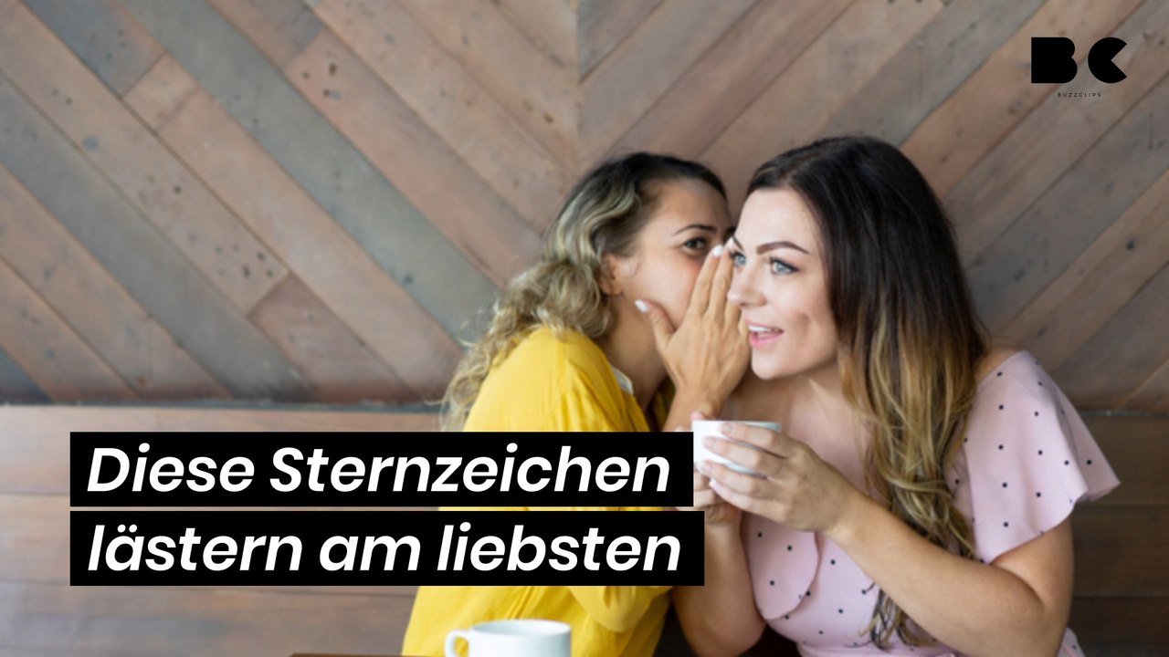 Diese Sternzeichen lästern am liebsten