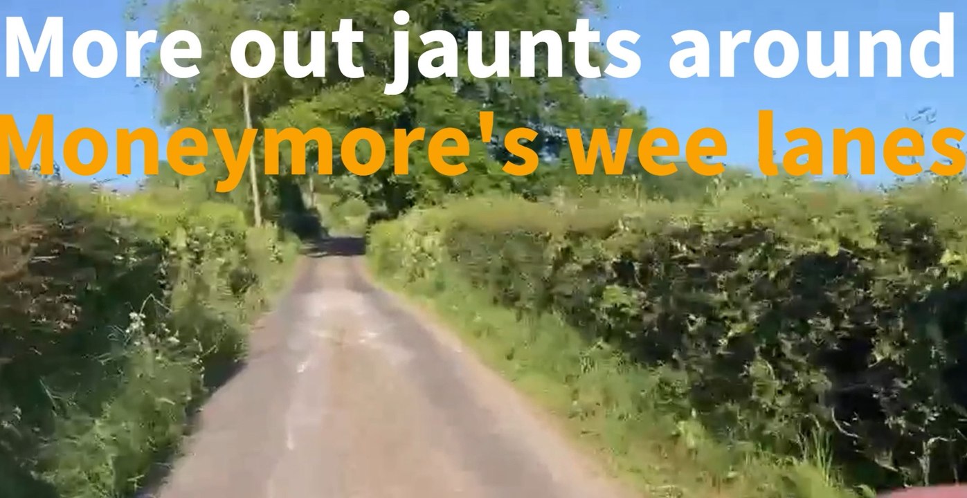Watch: More out for a jaunt around Moneymore's wee lanes