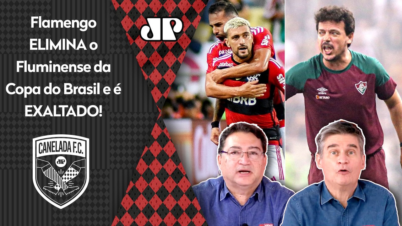 "GANHOU O MELHOR TIME! O Flamengo ELIMINOU o Fluminense e..." Mengão é EXALTADO!