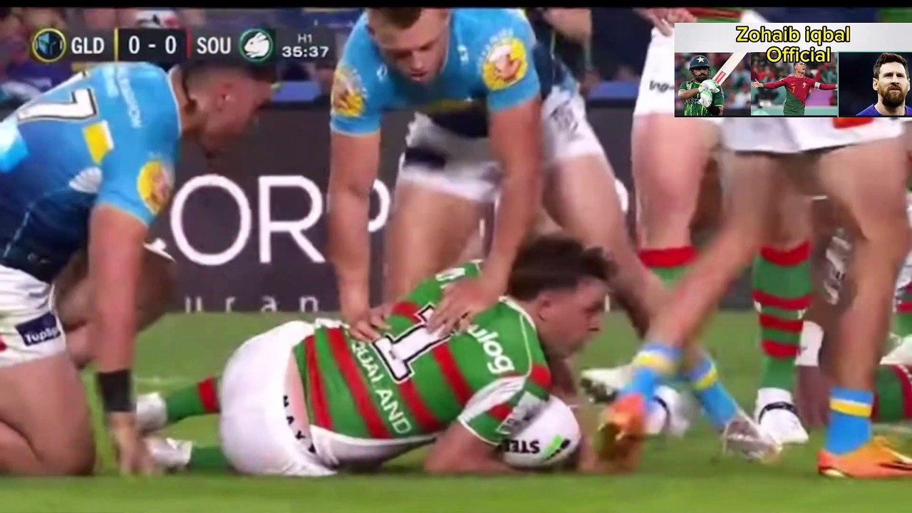 NRL 2023 Gold Coast Titans Vs South Sydney Rabbitohs Highlights