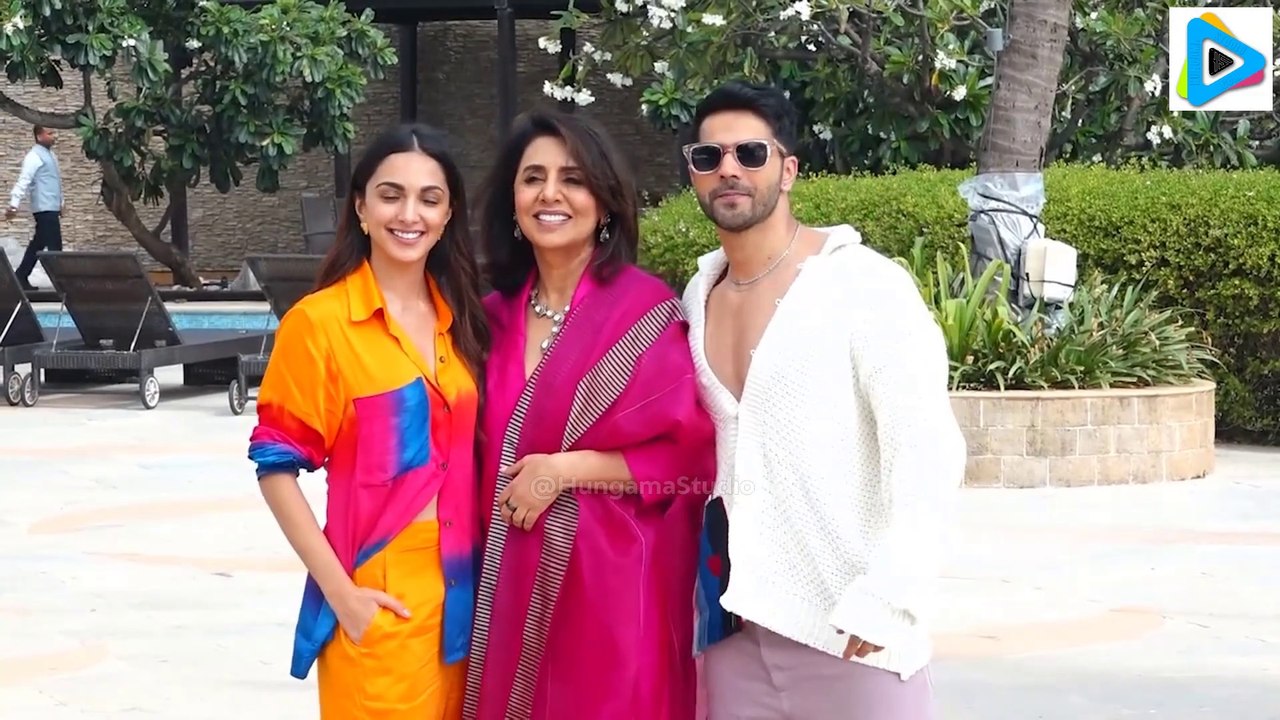 Varun Dhawan, Kiara Advani, Neetu Kapoor With Anil Kapoor FUNNY Jugjugg Jeeyo Movie Promotion
