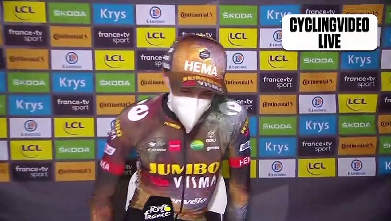 Jonas Vingegaard Reacts To Breaking Tadej Pogacar On Stage 11