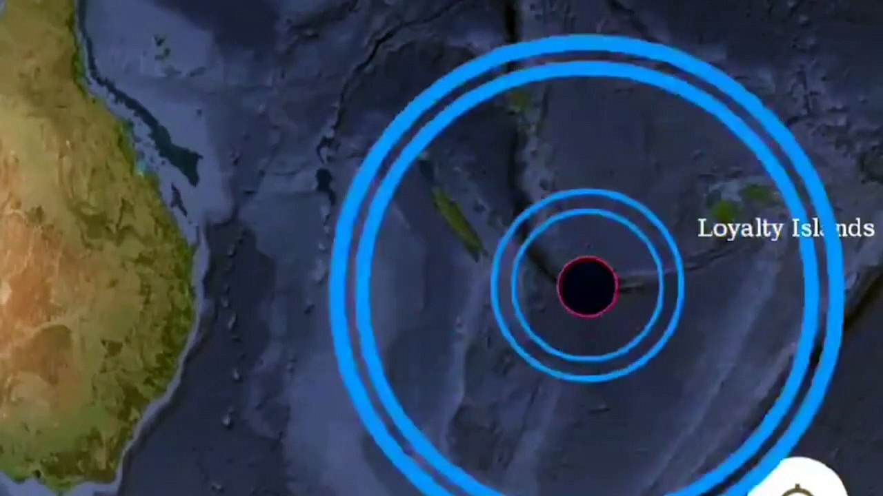 7.7 Magnitude Earthquake Between Australia and New Zealand