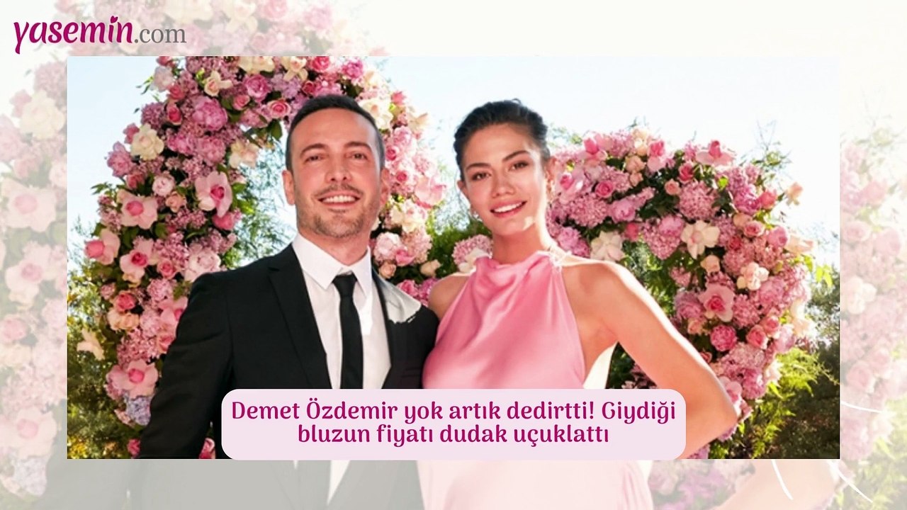 Demet Özdemir yok artık dedirtti!