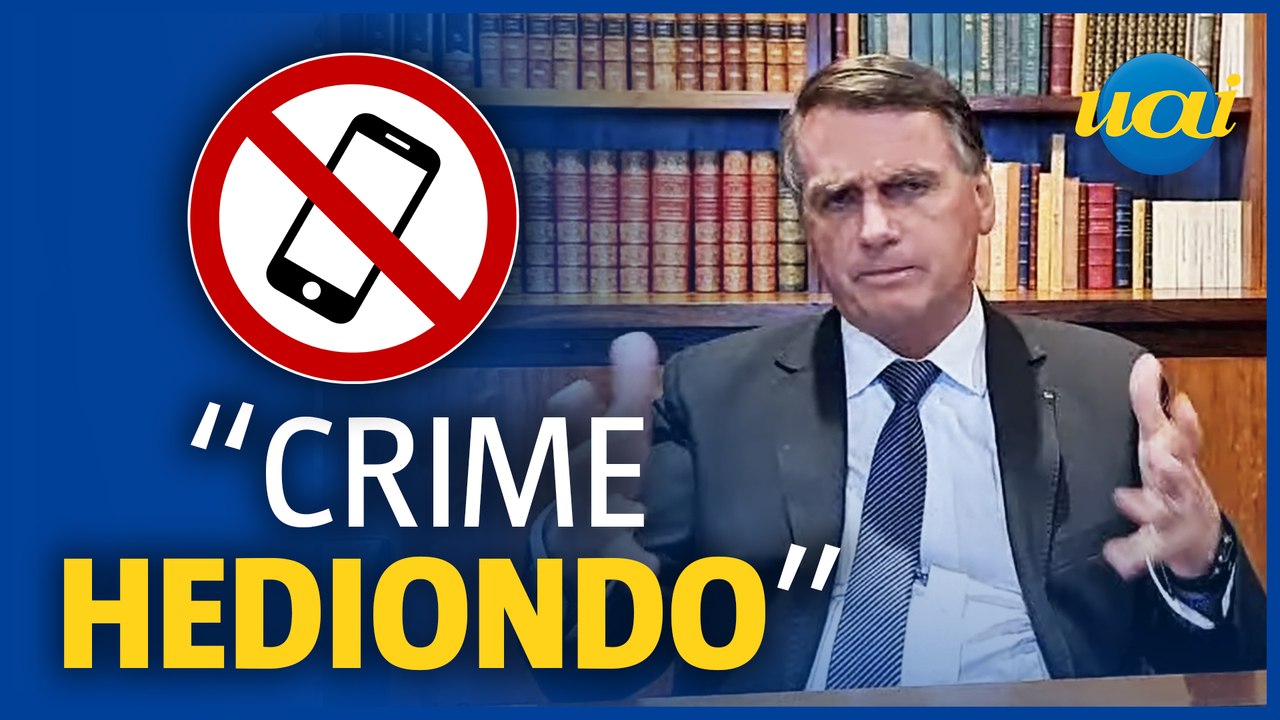 Bolsonaro quer tornar roubo de celular em 'crime hediondo'