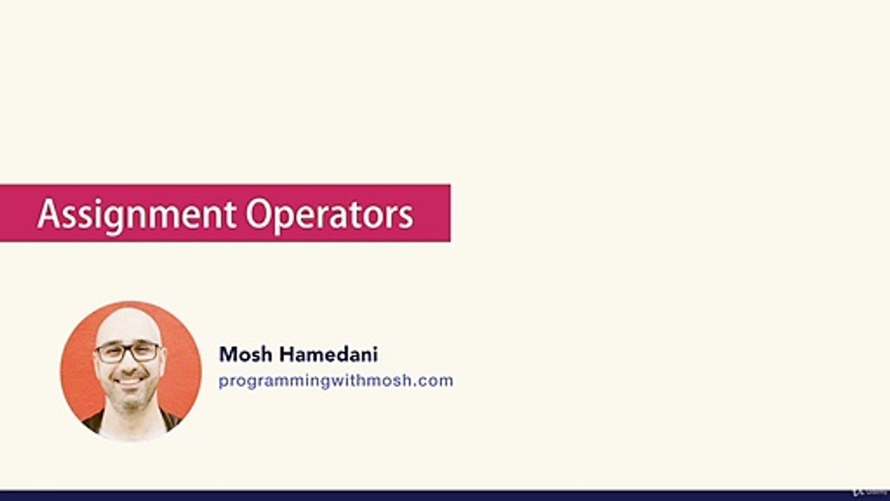Assignment Operators