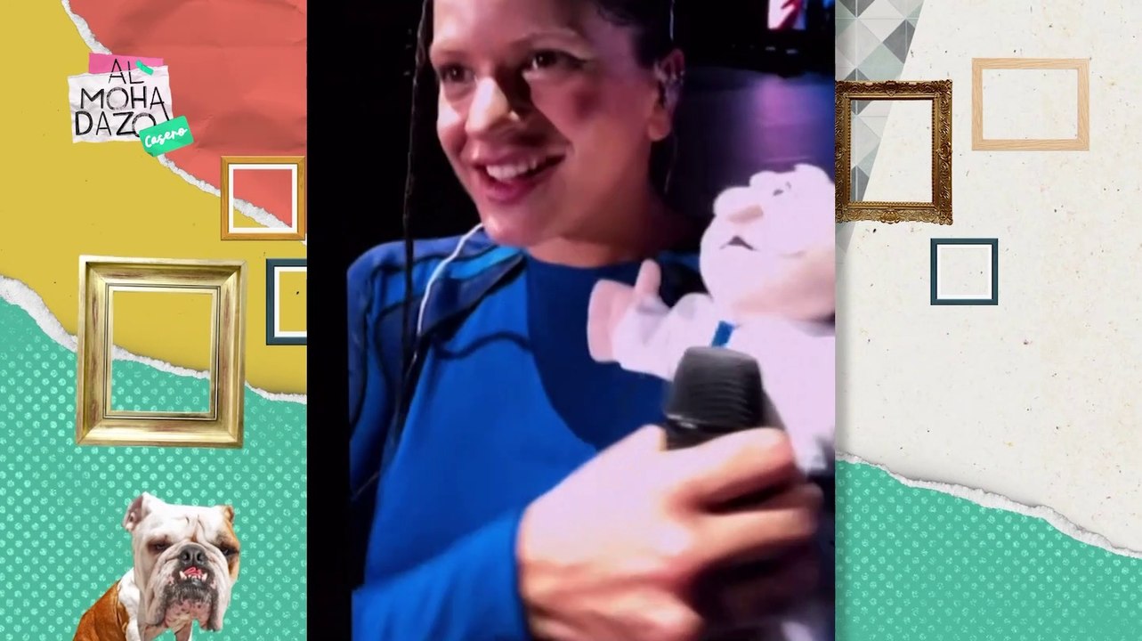 Rosalía emocionada con el Dr. Simi - Almohadazo Casero