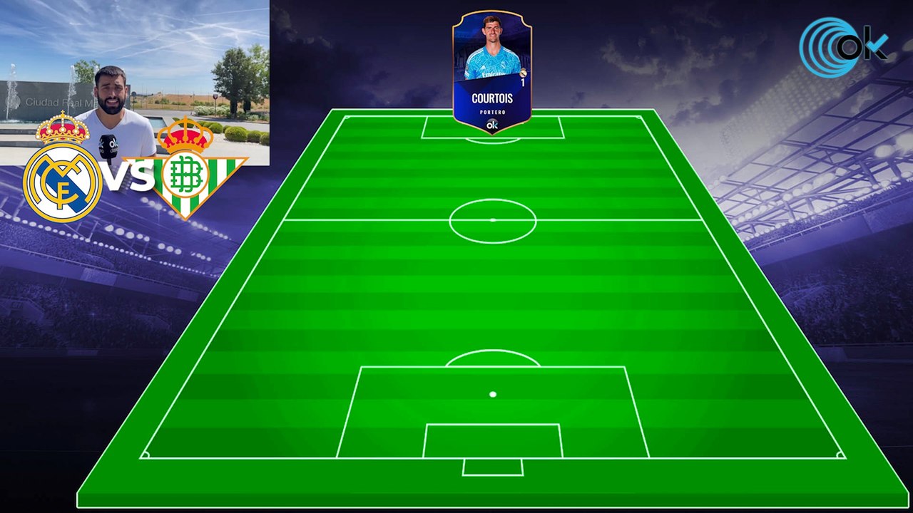 Alineación Real Madrid vs Betis