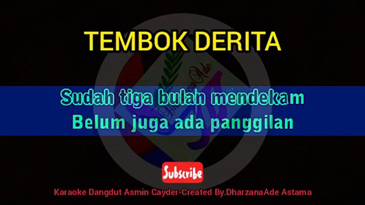 Tembok derita karaoke dangdut