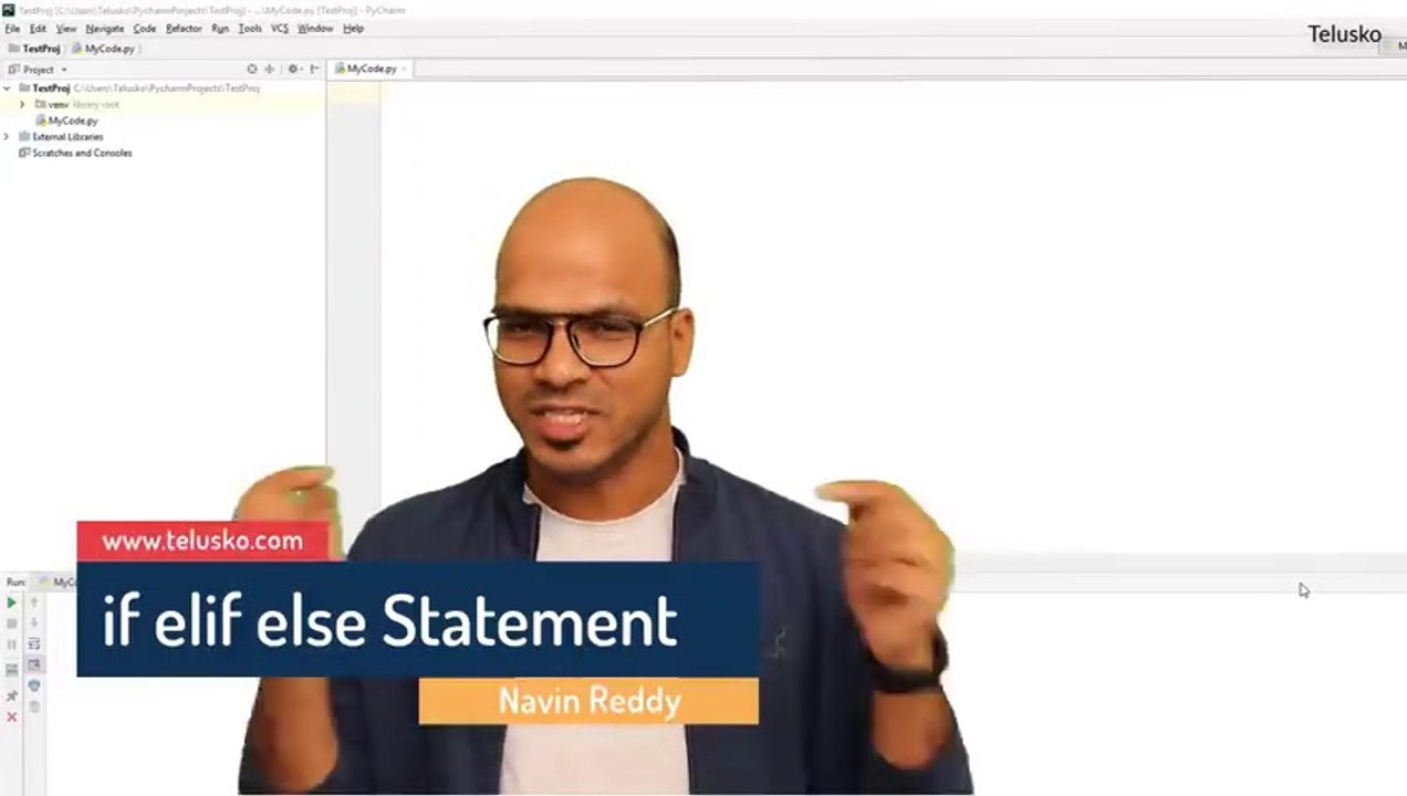 #19 Python Tutorial for Beginners // If Elif Else Statement in Python